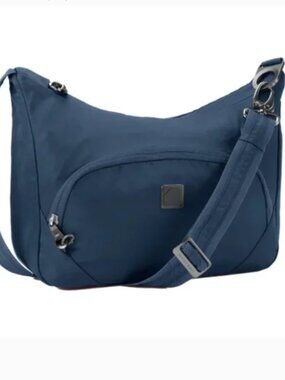 Lewis N. Clark Secura RFID Blocking Anti-Theft Messenger Bag, Blue (Lake)